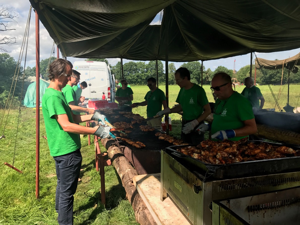 Sint-Martinus den XIIde - Kamp Nivezé Bezoekdag